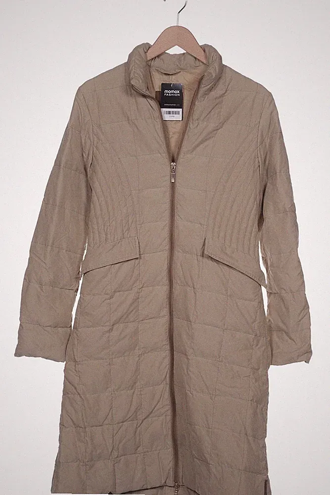 Moncler Mantel Damen Jacke Parka Gr. M Daunen Beige #yfj9cti
