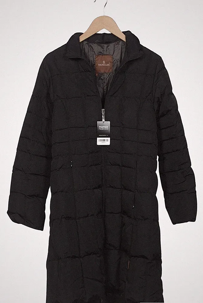 Moncler Mantel Damen Jacke Parka Gr. M Daunen Schwarz #200qysf