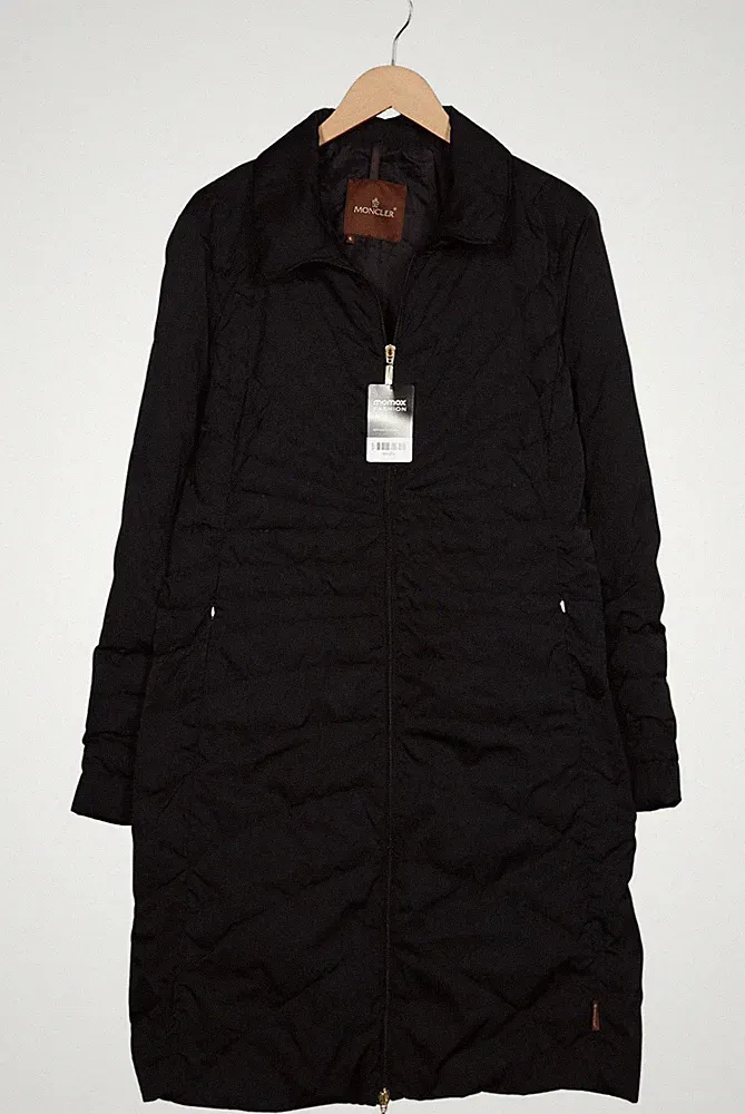 Moncler Mantel Damen Jacke Parka Gr. XXL Daunen Schwarz #rxmyf3e