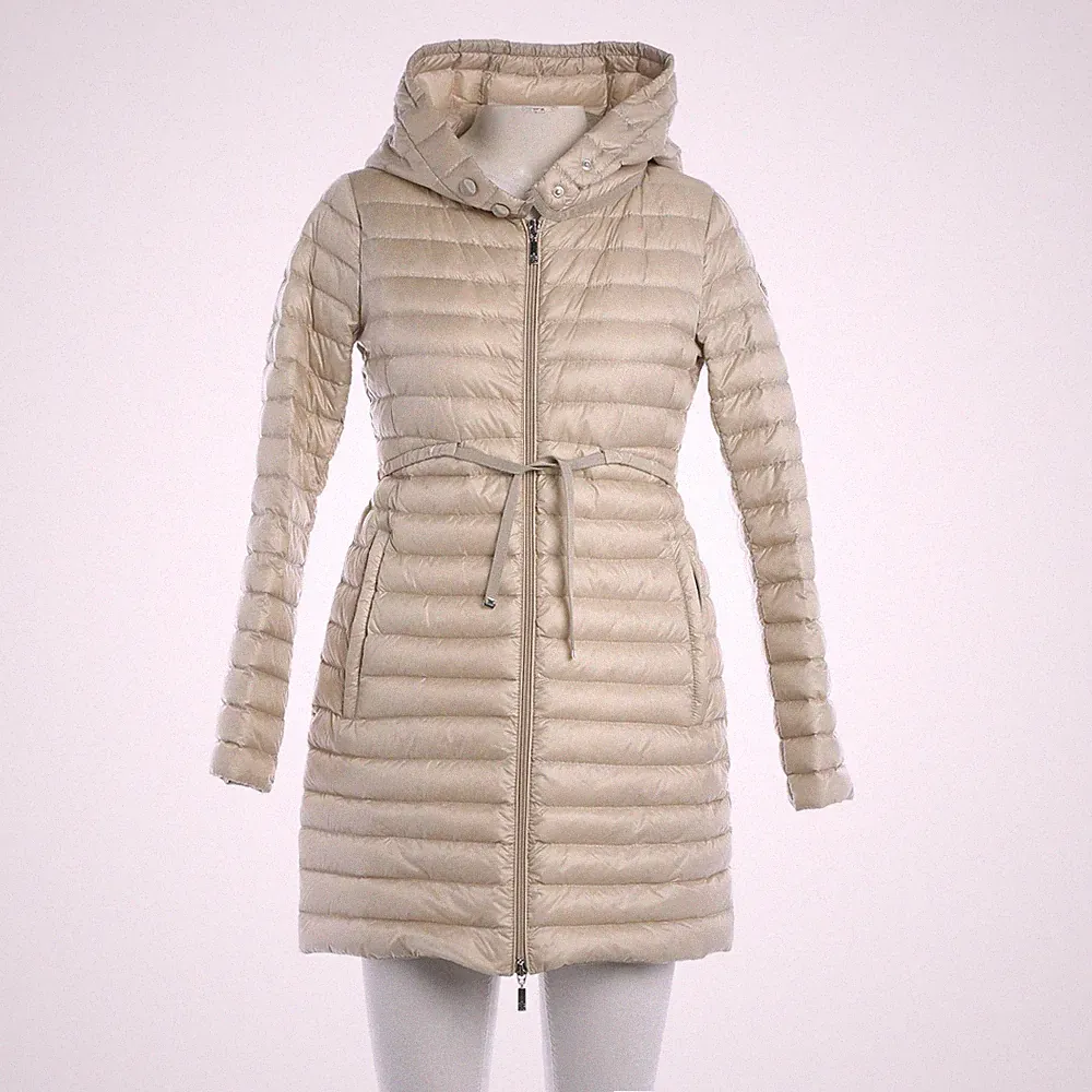 Moncler Wintermantel 32 / 00 Weiß Neu