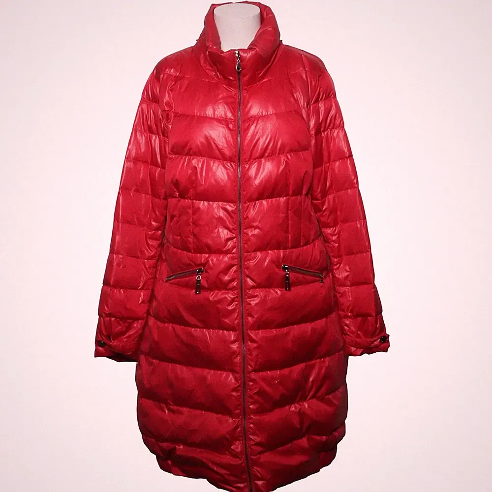Monnari, Daunenmantel, Damen, Größe: 46, Rot, Daune/Feder/Polyester #7V5
