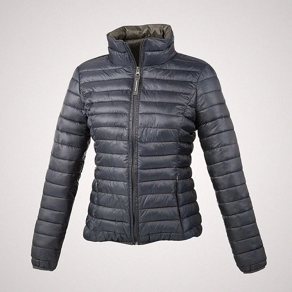 MOTORRAD DAUNENJACKE TUCANO-URBANO LOT PACK LADY DUNKELBLAU GRÖSSE S/40