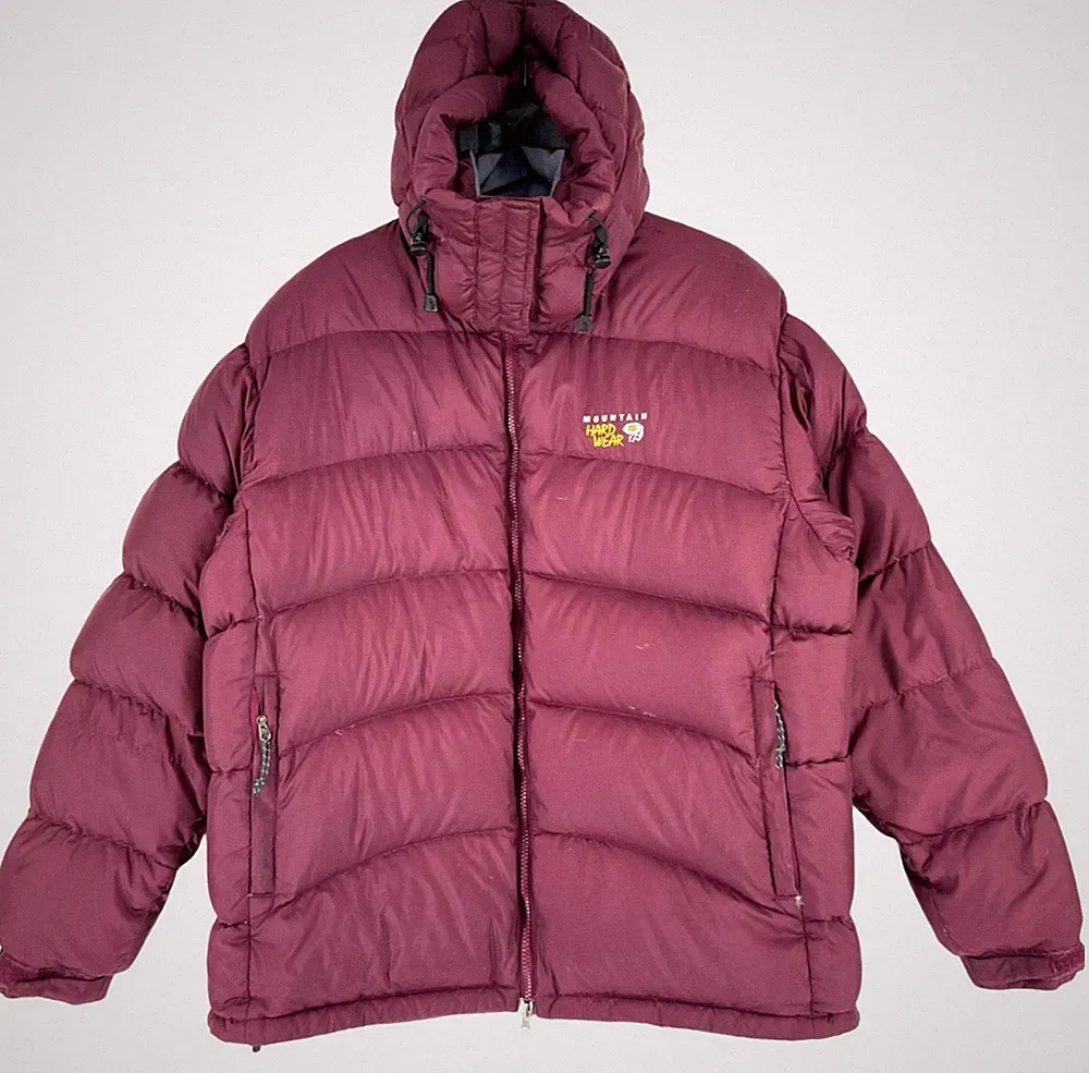 Mountain Hardwear Damen Kapuzen 85% Daunenmantel Größe L