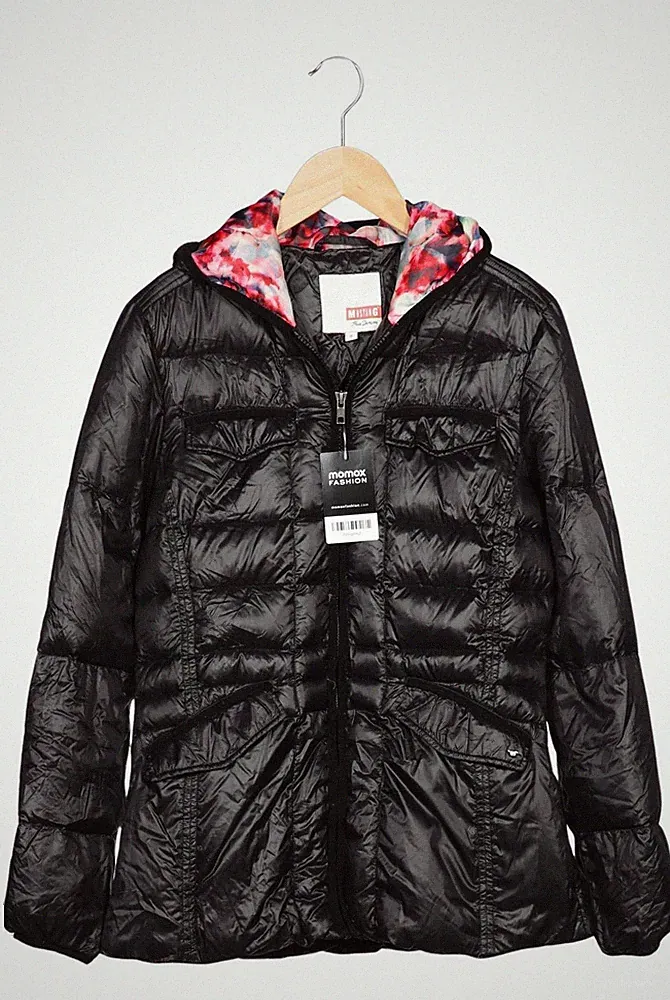 MUSTANG Jacke Damen Anorak Jacket Kurzmantel Gr. S Daunen Schwarz #0zngms2