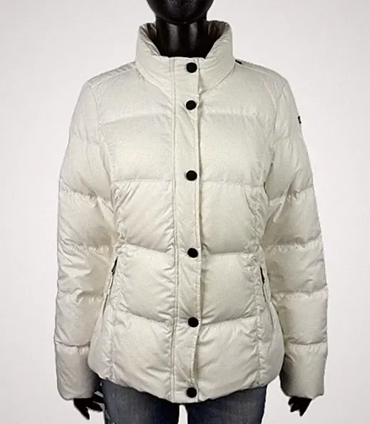 NAPAPIJRI ALBA Daunenjacke Damen L weiß Gänsedaunen Winterjacke Down