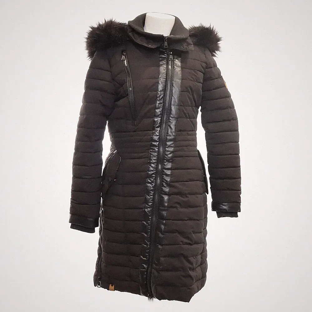 Navahoo, Daunenmantel, Damen, Größe: M, Schwarz, Polyester, Einfarbig #bh6