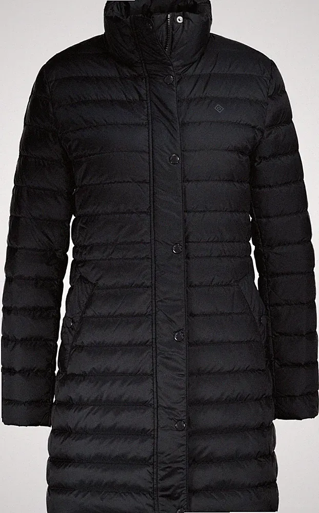 NEU ! GANT Damen Daunen-Kurz- Mantel D1. LIGHT DOWN COAT schwarz Gr. XS