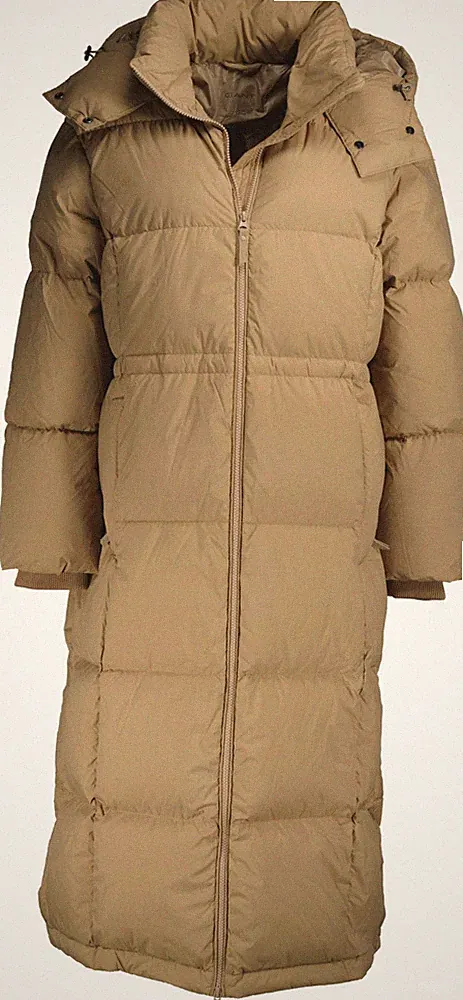 NEU ! GANT Damen Daunen-Mantel D2.FULL LENGTH DOWN COAT 4751089 warm khaki Gr. L