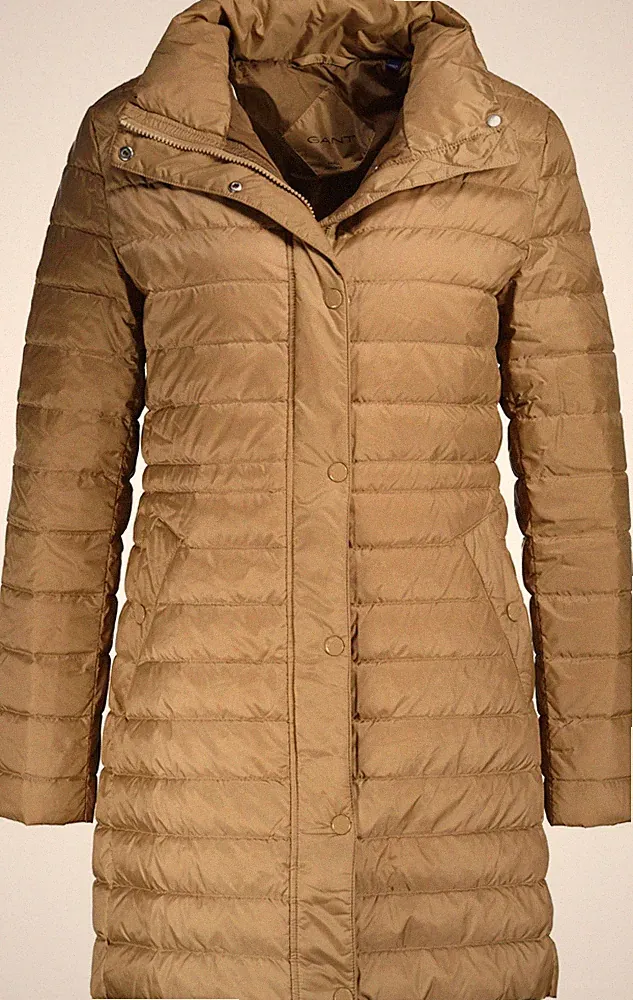 NEU ! GANT Damen Mantel 7325706789589 D1. LIGHT DOWN COAT 4751080 beige Gr. S