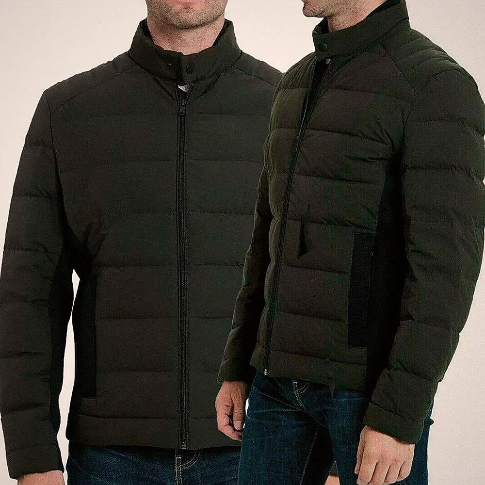 NEU MICHAEL KORS Olivgrüne Essexs Daunen Gestepp Jacke XXL 2XL $250