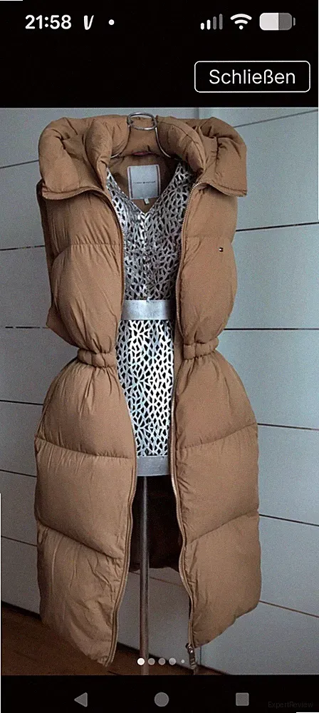 Neu NP 299€ Tommy Hilfiger Premium Qualität Daunenweste Gr.M