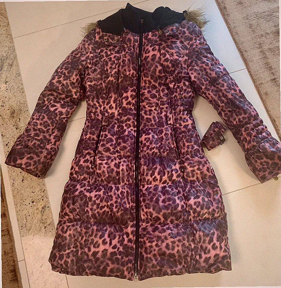 NEUWERTIG!!! „DAITE“ Daunen WINTERMANTEL Damen Gr. S , PINK -Leo NP: 359,-€
