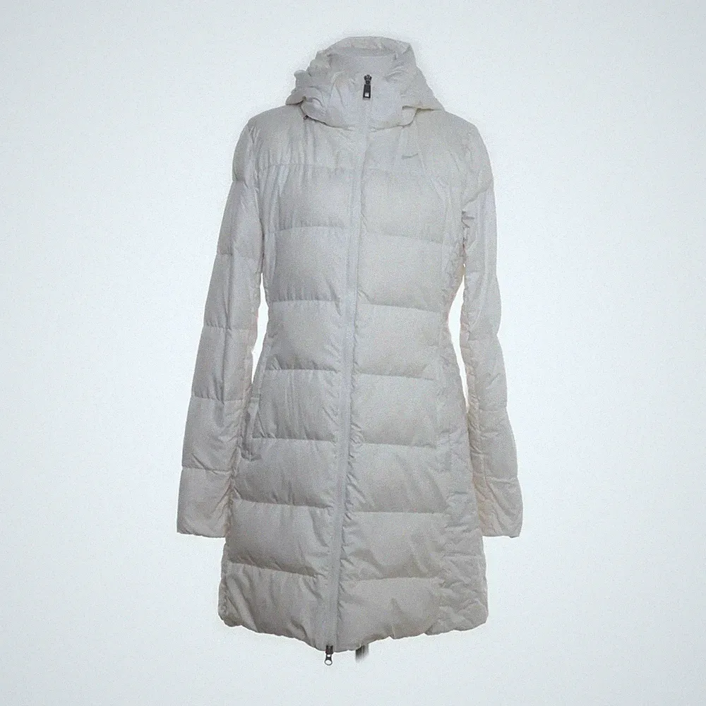 Nike, Daunenmantel, Damen, Größe: M, Weiß, Daune/Kunstpelz/Polyester #EfA