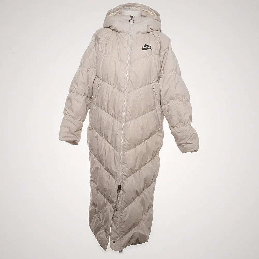 Nike, Daunenmantel, Damen, Größe: S, Beige, Daune/Polyester, Einfarbig #llW