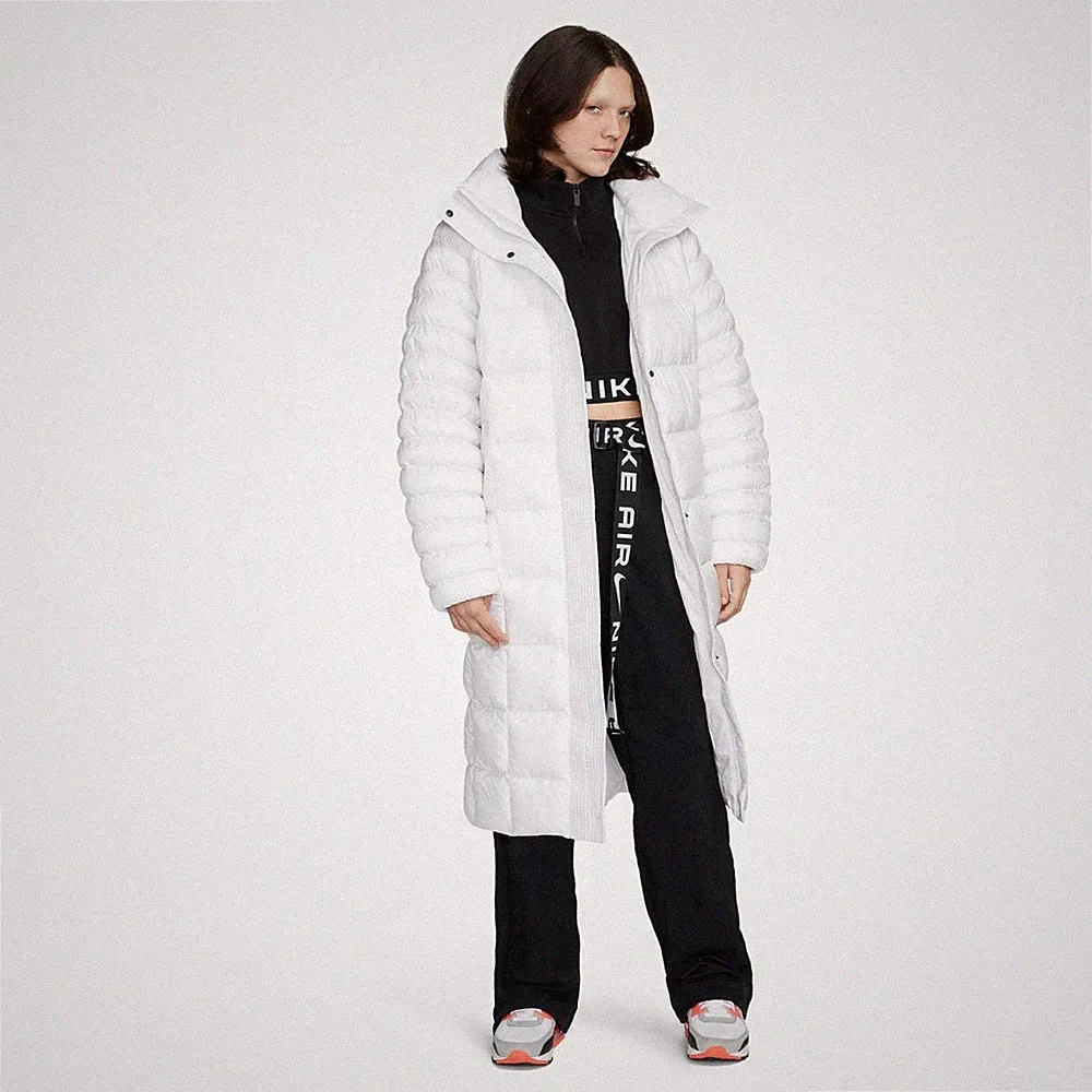 Nike Therma-FIT Swoosh Puffer PrimaLoft Damen Parka FB7670-100 Weiß Gr. S