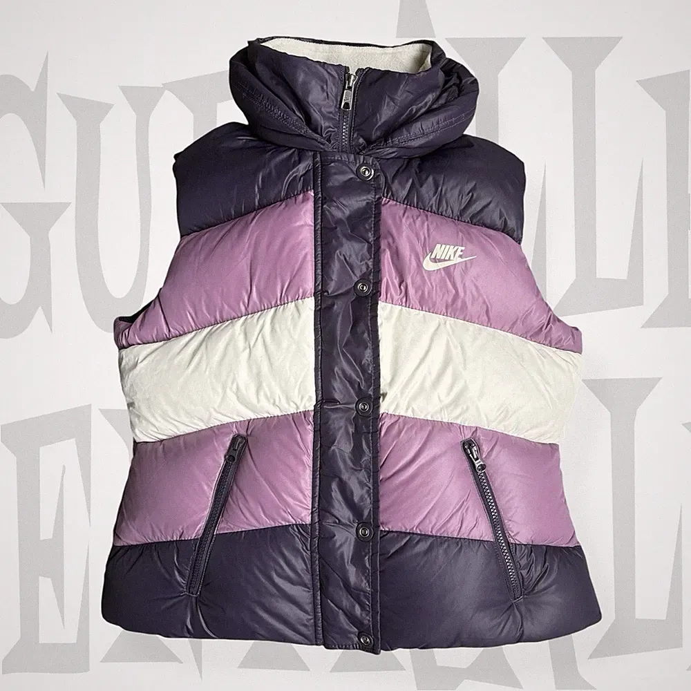 Nike Vintage ärmellose Daunenjacke - Gr. M - wie neu