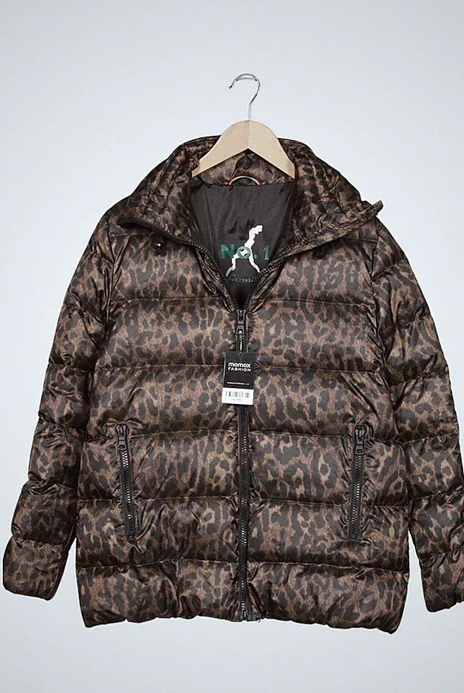No.1 Como Jacke Damen Anorak Jacket Kurzmantel Gr. L Daunen Braun #qnw9dhl