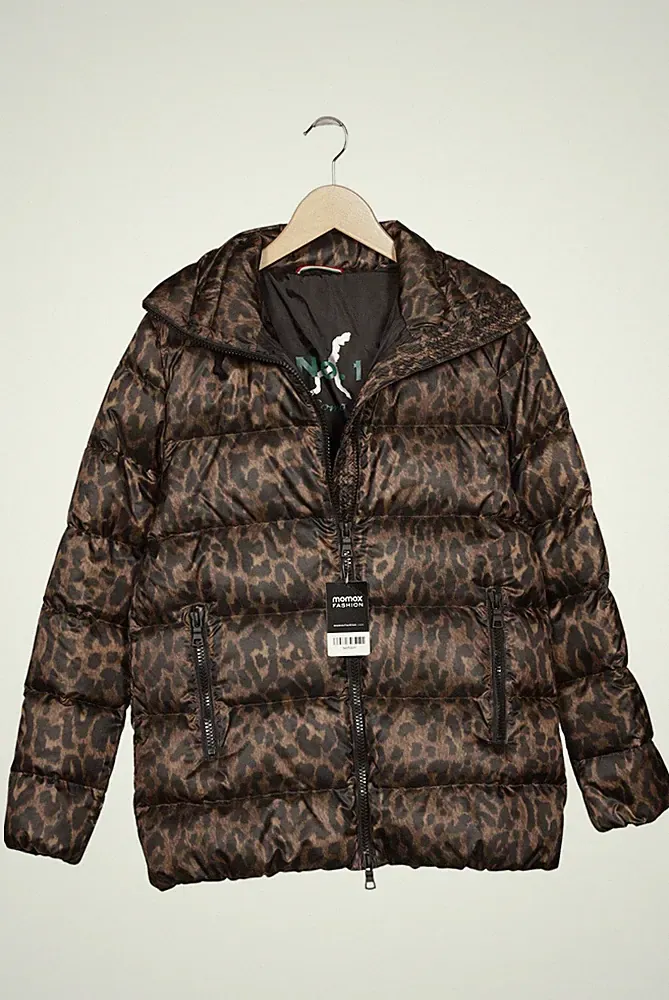 No.1 Como Jacke Damen Anorak Jacket Kurzmantel Gr. S Daunen Braun #o5pjlo3