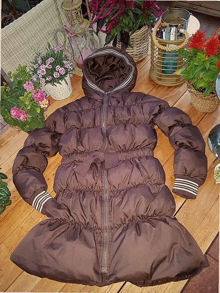 ★NOLITA POCKET★so schöner DAUNENMANTEL★Kapuze★12/146/152★TOP★EIN TRAUM★