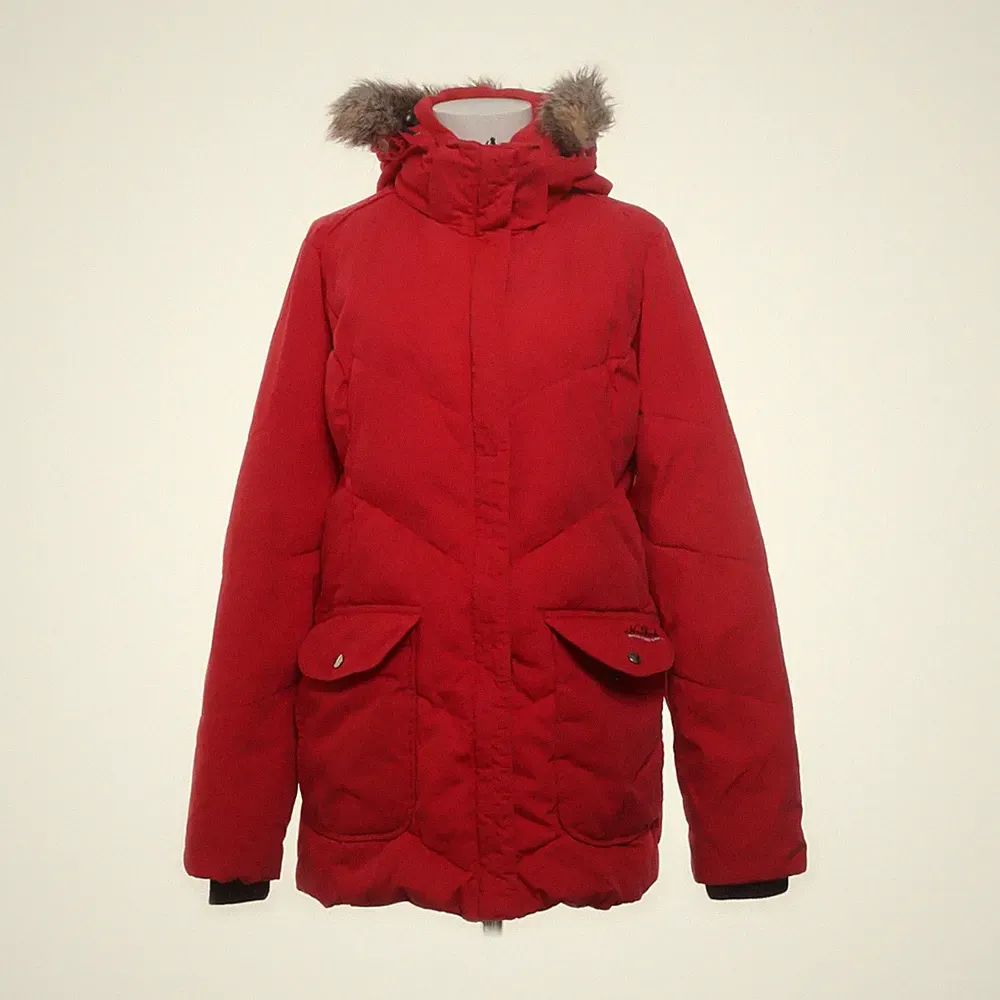 Northbrook Sports, Daunenmantel, Damen, Größe: 40, Rot/Schwarz #CQi