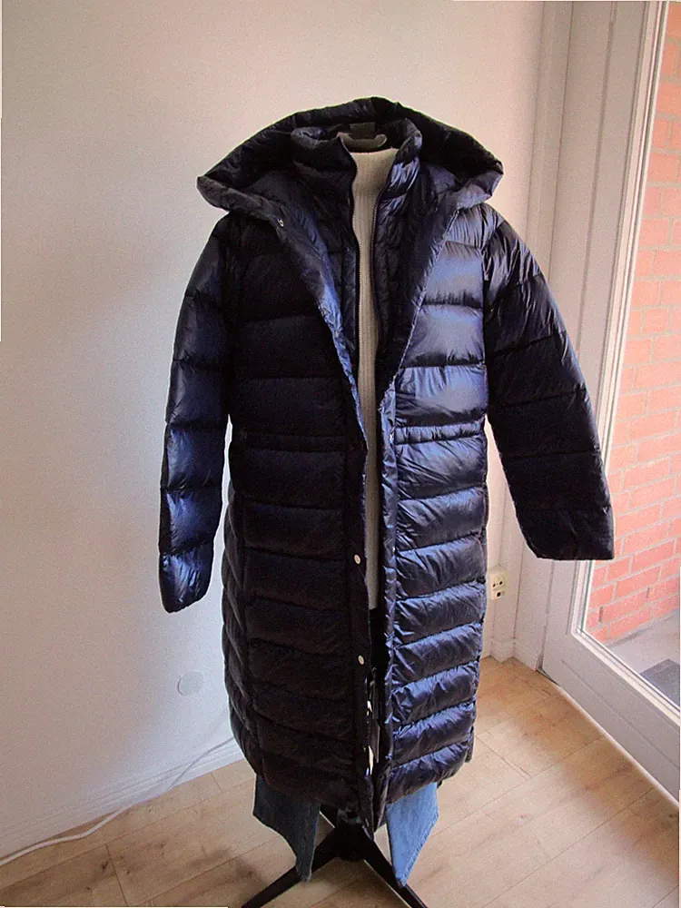 NTREND by Max Mara Damen Maxi-Daunenmantel,Kapuze,ITGr.:50,DE44,NP:649€, NEU!