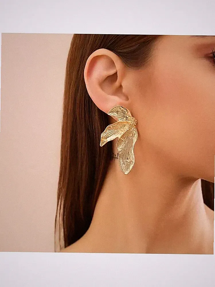 Ohrringe Damen Hängend Lang Edelsteine Silber Gold Modeschmuck . 061313