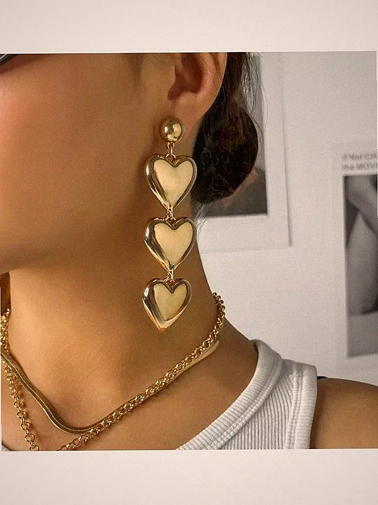 Ohrringe Damen Hängend Lang Edelsteine Silber Gold Modeschmuck 070317
