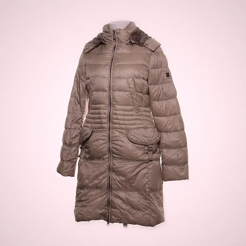 Olsen, Daunenmantel, Damen, Größe: 36, Beige #Fgn
