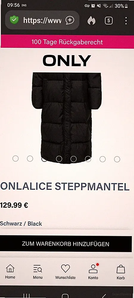ONLY Damen WINTERMANTEL Gr.S