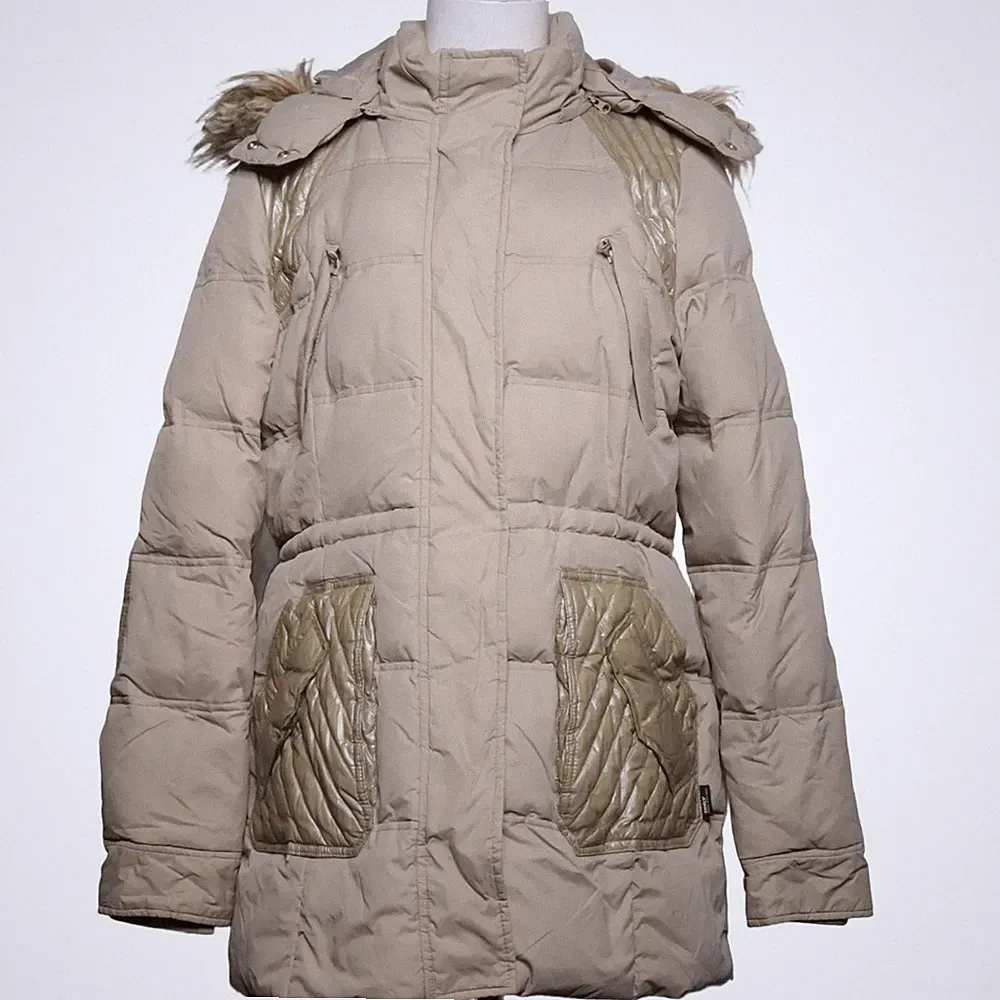 ONLY, Daunenmantel, Damen, Größe: L, Beige #5jz