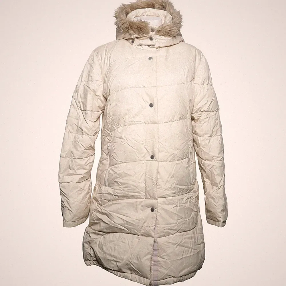 ONLY, Daunenmantel, Damen, Größe: L, POP CORN jacket, Beige/Weiß #FL6