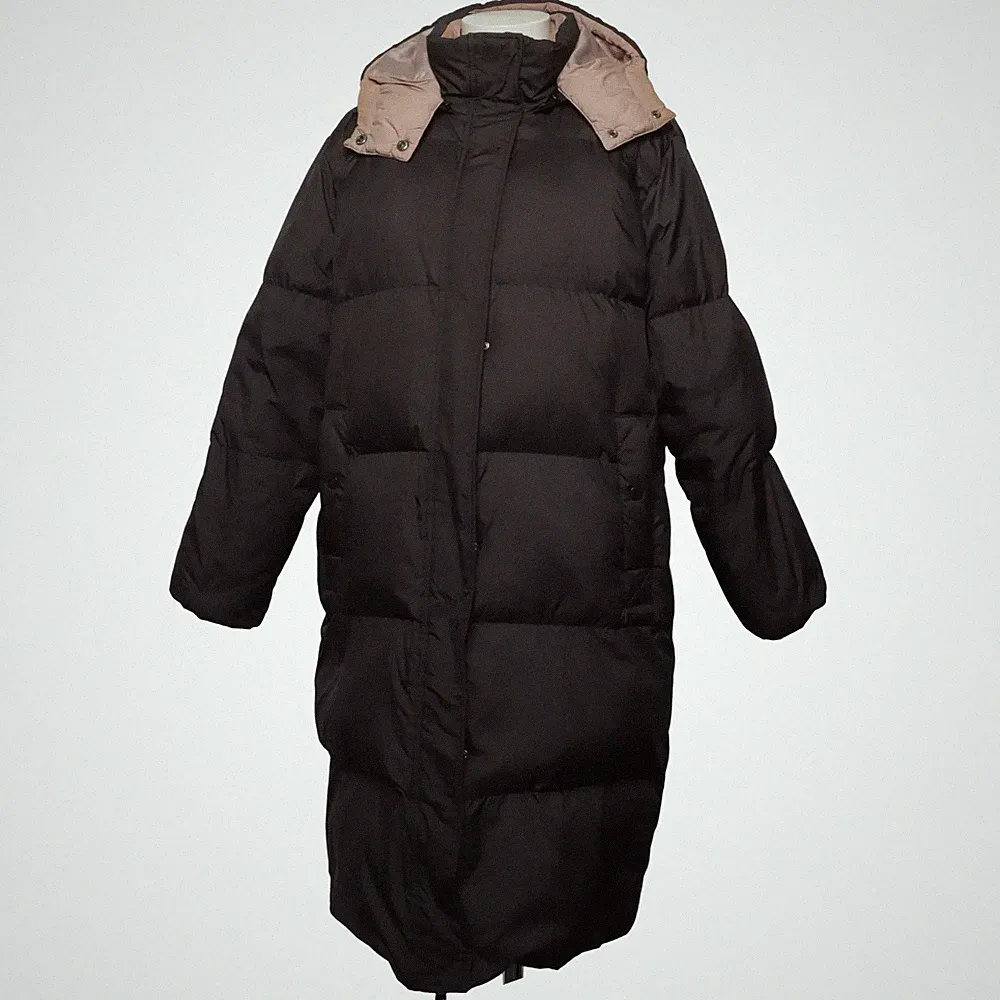 ONLY, Daunenmantel, Damen, Größe: M, Schwarz/Beige, Daune/Feder, Einfarbig #G5E