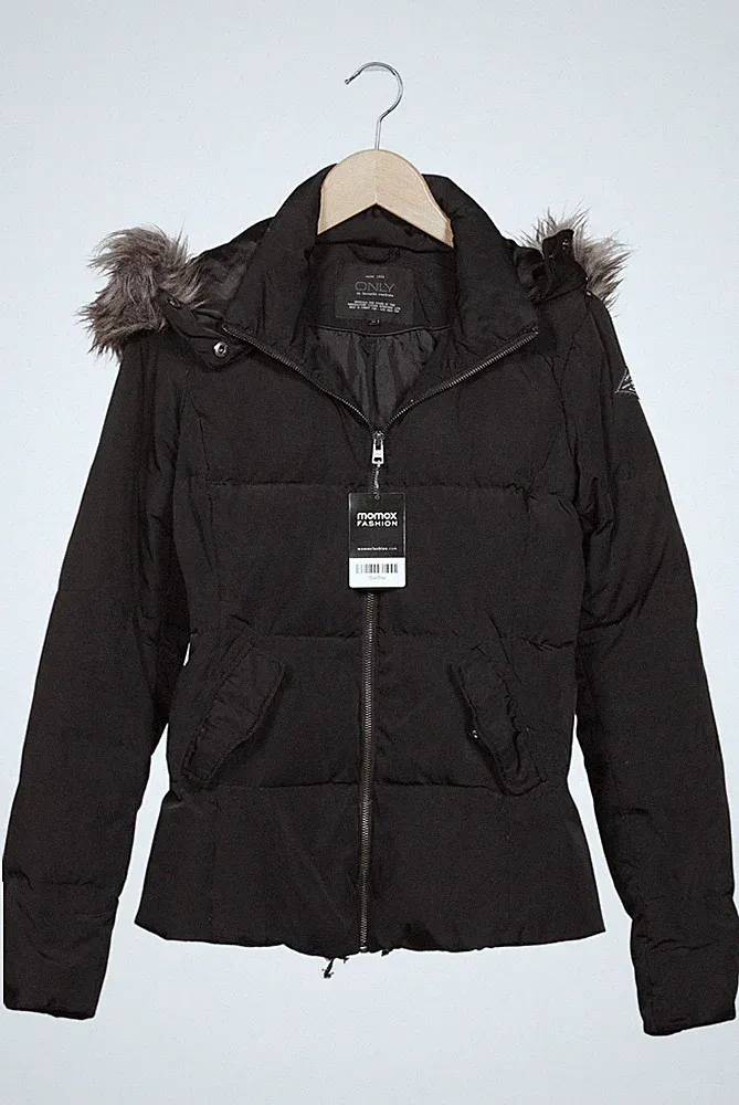 ONLY Jacke Damen Anorak Jacket Kurzmantel Gr. M Daunen Schwarz #f2yu5ay