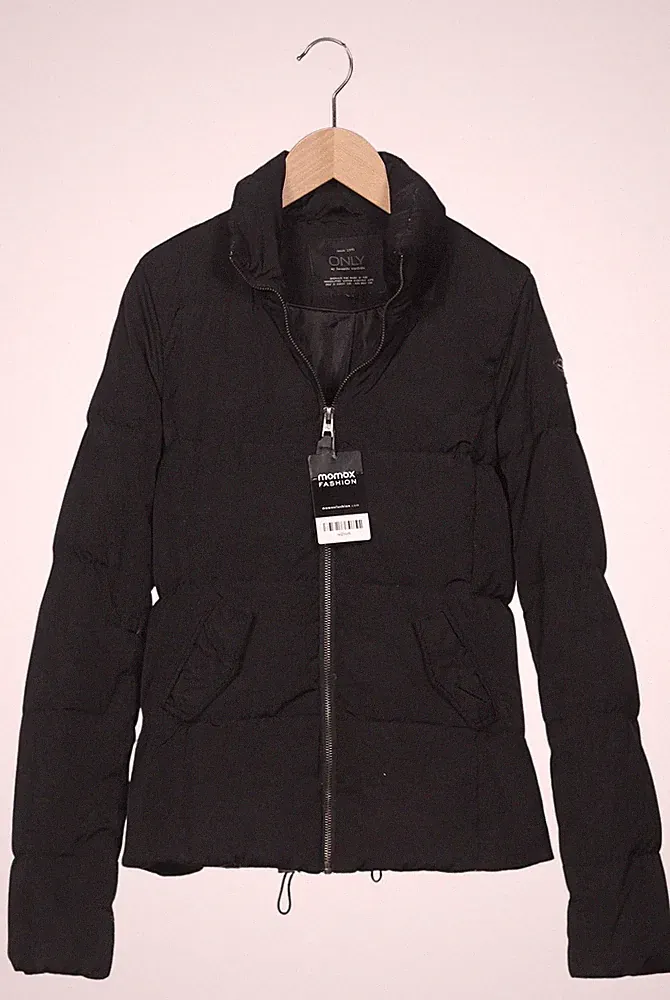 ONLY Jacke Damen Anorak Jacket Kurzmantel Gr. XS Daunen Schwarz #re2nirh