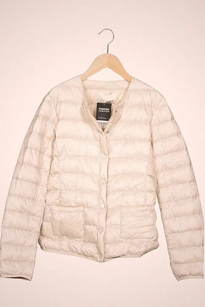 Oui Jacke Damen Anorak Jacket Kurzmantel Gr. 36 Daunen Cremeweiß #kzj06sm