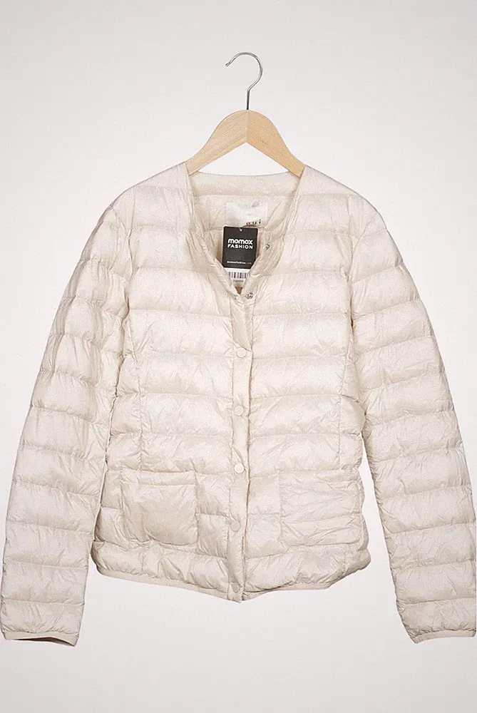 Oui Jacke Damen Anorak Jacket Kurzmantel Gr. 36 Daunen Cremeweiß #q2wrnin