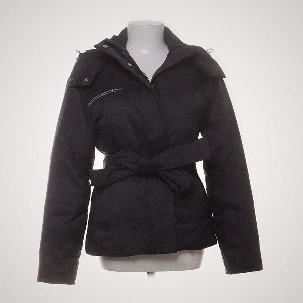 Pangaia, Daunenmantel, Damen, Größe: S, Schwarz, Daune/Recyceltes Polyester #5qu