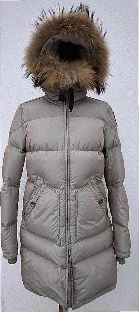 Parajumpers Daunenmantel Long Bear High Fill Power Down Masterpiece Fellkapuze S