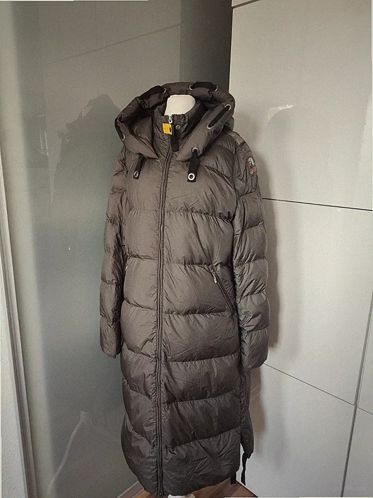 Parajumpers Daunenmantel Panda extra lang Earth Brown/Khaki XL