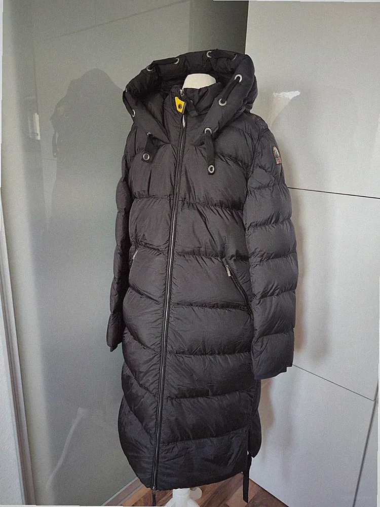 Parajumpers Daunenmantel Panda extra lang schwarz XL