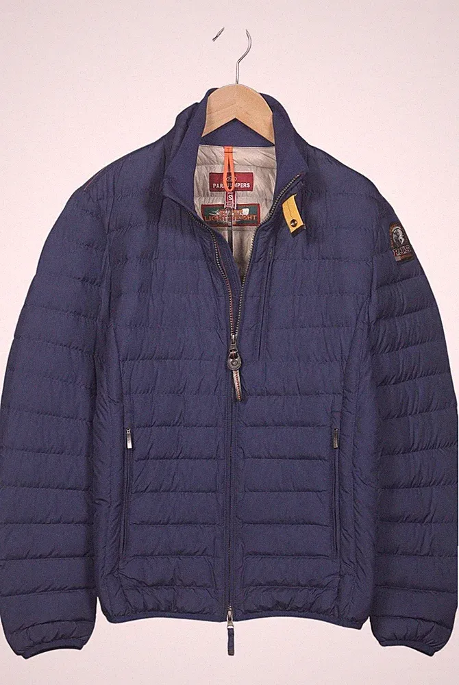 Parajumpers Jacke Herren Anorak Jacket Kurzmantel Gr. S Daunen Marin... #w0k58os
