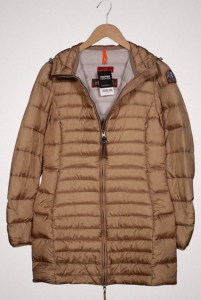 Parajumpers Mantel Damen Jacke Parka Gr. M Daunen Beige #t50u2no