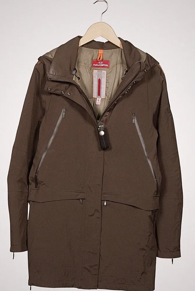 Parajumpers Mantel Damen Jacke Parka Gr. XL Daunen Braun #3v9p2kd