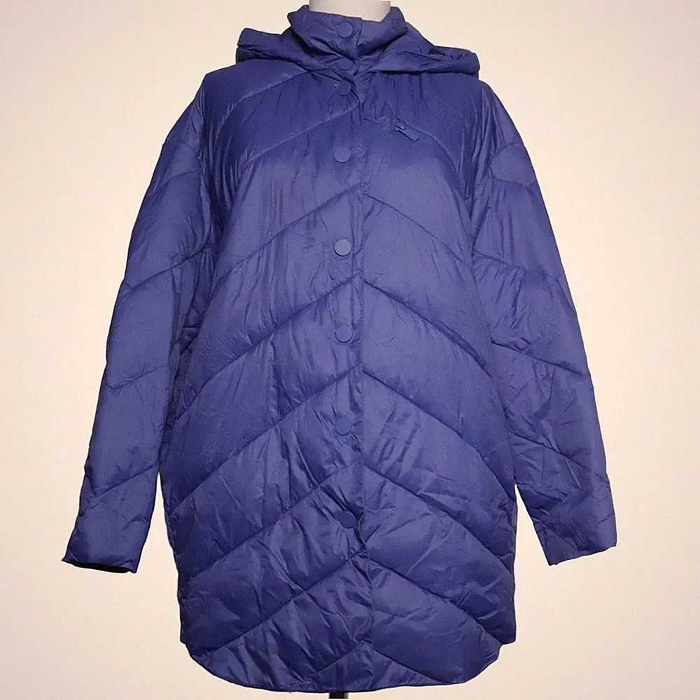 Parfois, Daunenmantel, Damen, Größe: ONE SIZE, Blau, Einfarbig #Z3O