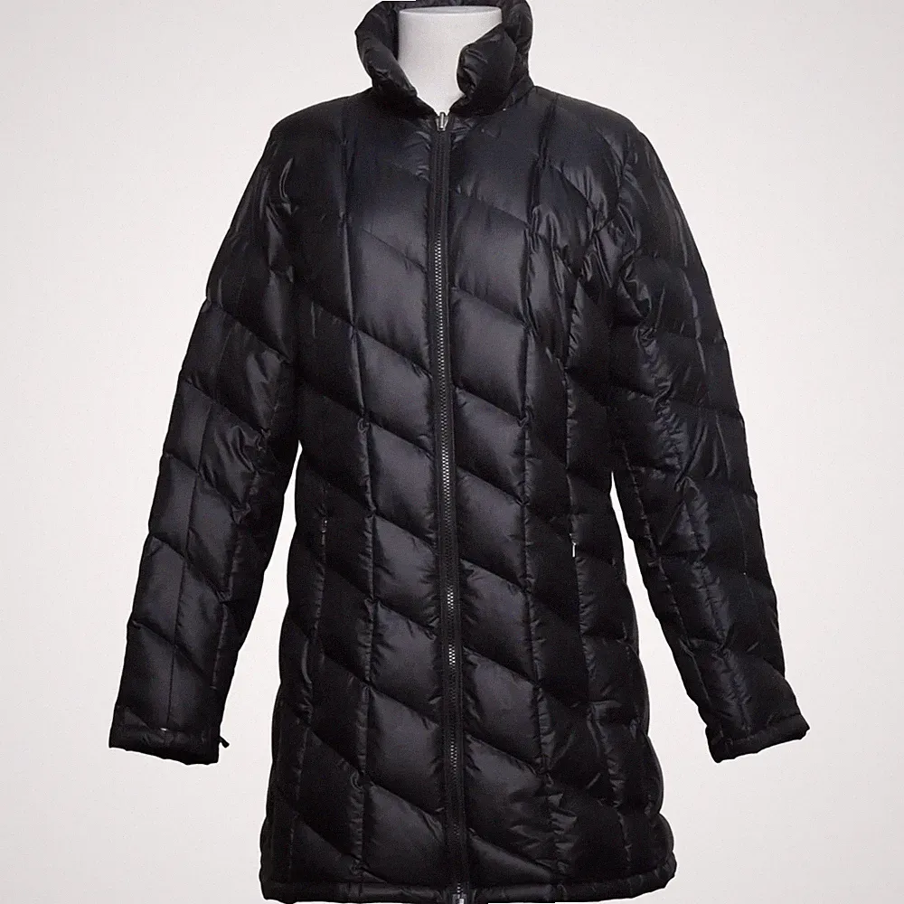 Patagonia, Daunenmantel, Damen, Größe: L, Schwarz, Daune/Polyester #Dnx