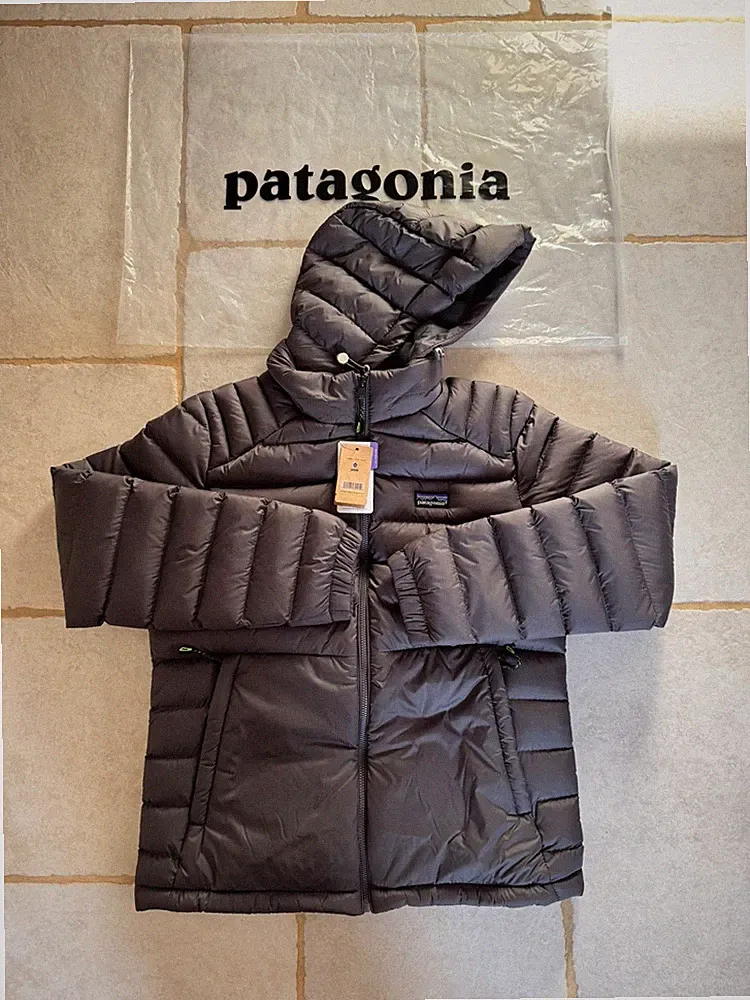 Patagonia Daunenpullover - Damen - XL schiefergrau