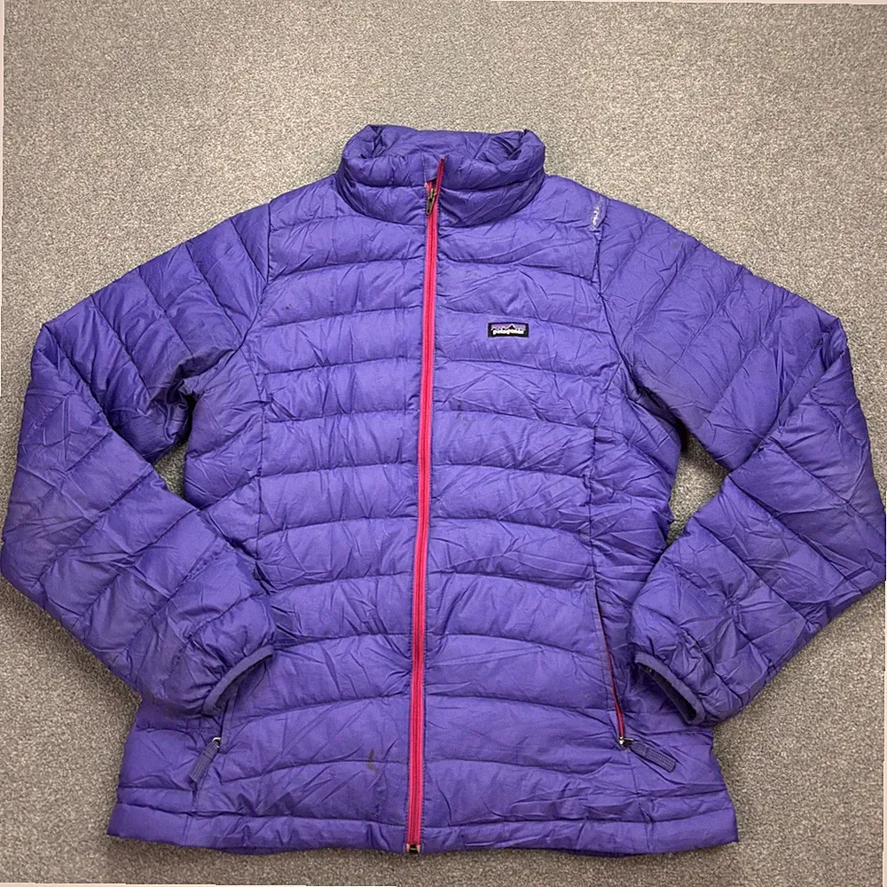 Patagonia Jacke Kinder XXL Lila Puffer Entendaunen Pullover Thermo Mantel...