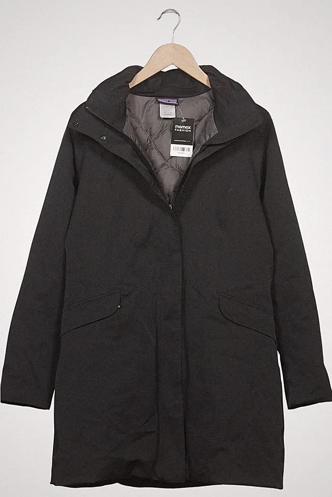 patagonia Mantel Damen Jacke Parka Gr. L Daunen Schwarz #haegtzn