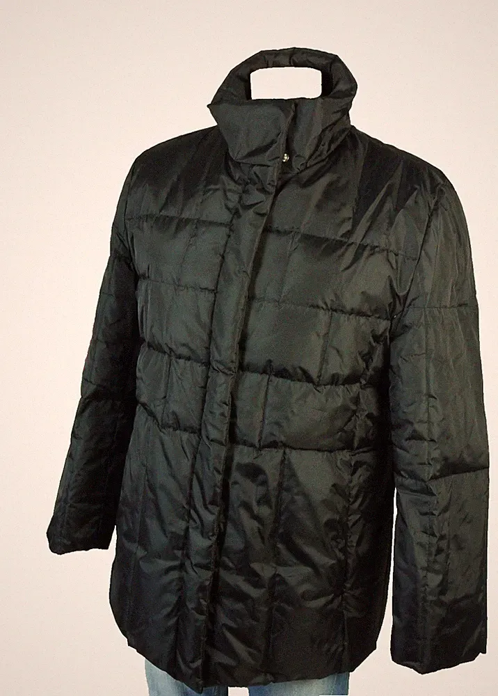 PATRICIA Mantel Daunenjacke Winterjacke Schwarz Daune Federn Gr. 38 M