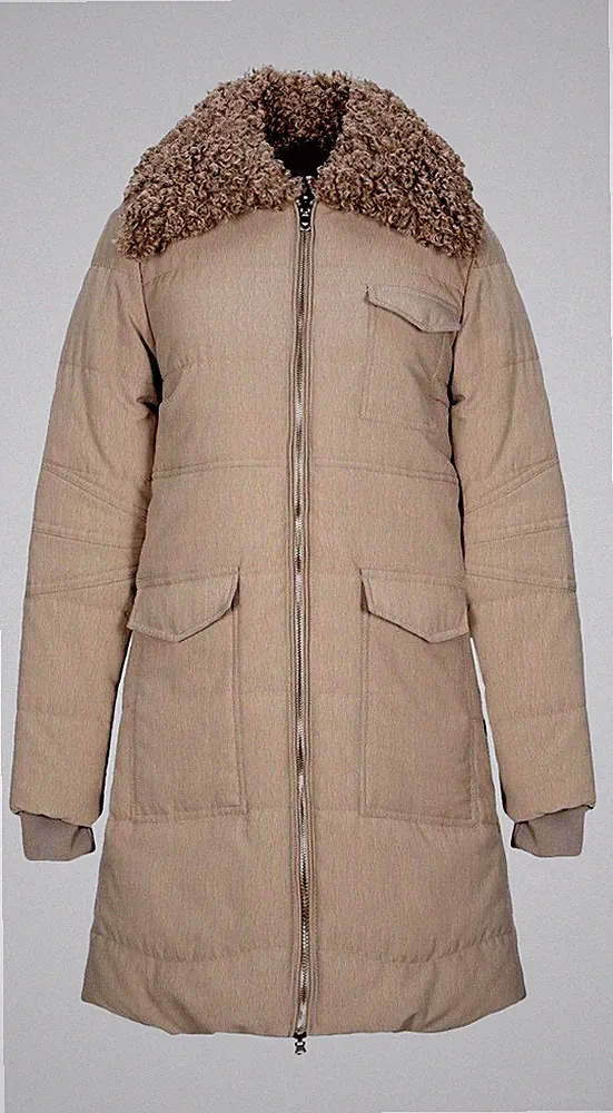 Patrizia Pepe Daunenmantel Wendemantel Reversible Gr. S